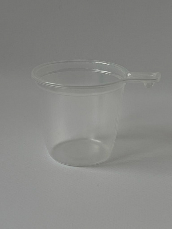 Чашка кофейная прозрачная 200 мл. ПЭТ Упакс-Юнити 50/1000 в интернет-магазине Кристалл Юг
