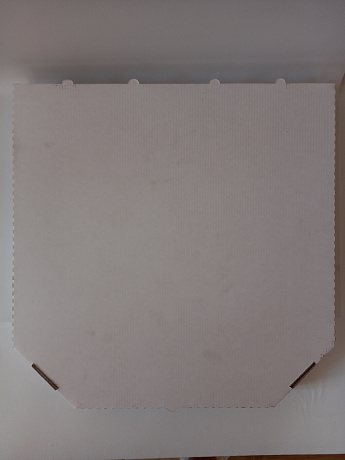 Гофролоток Пицца 33 белая без печати 50/1 в интернет-магазине Кристалл Юг